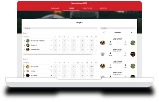 Challenge Place - Best tournament manager ever, real-time, free.